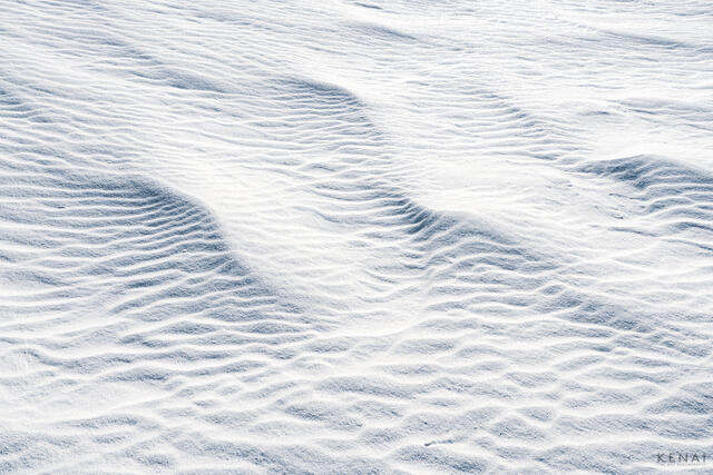 Complex waves within waves of sand in this abstract image from White Sands National Park, New Mexico.
